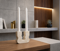 U-Shaped Candle Holder
